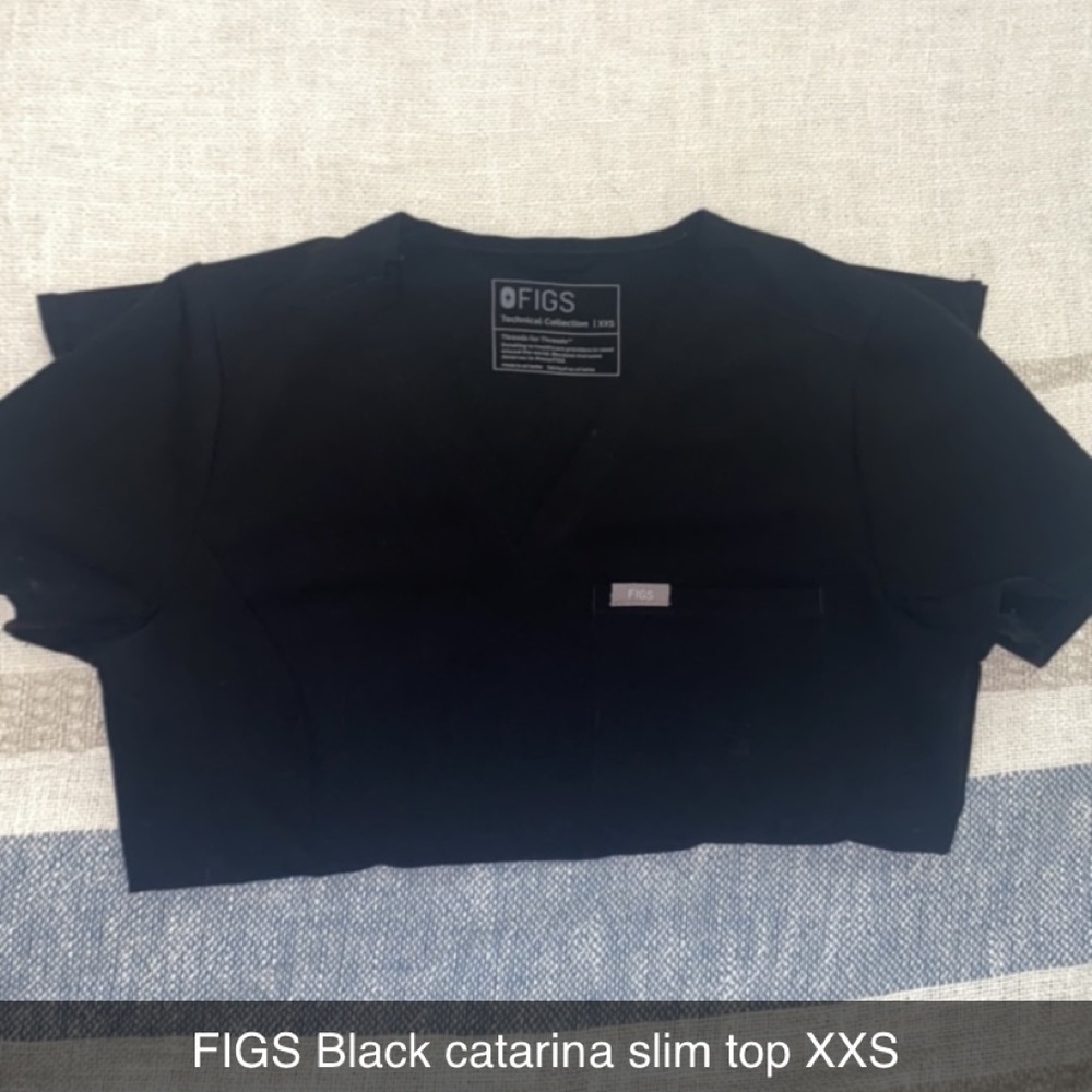 Figs Slim Catarina Black XXS